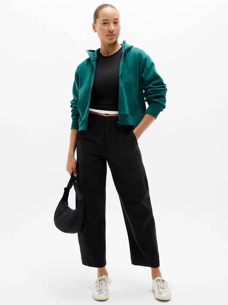 Image number 1 showing, Skyline High Rise Barrel Leg Pant