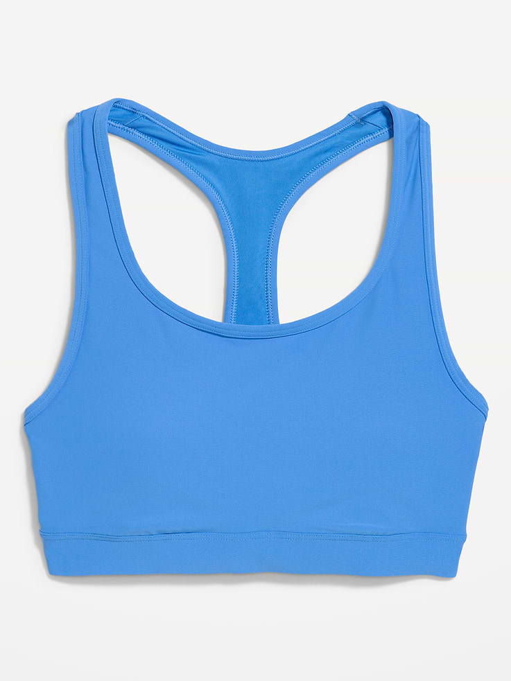 Image 3 of 8, Medium Support PowerSoft Racerback Sports Bra
