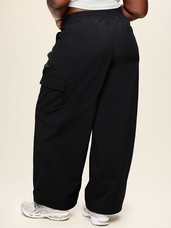 Mid-Rise Adjustable Active Woven Utility Pants