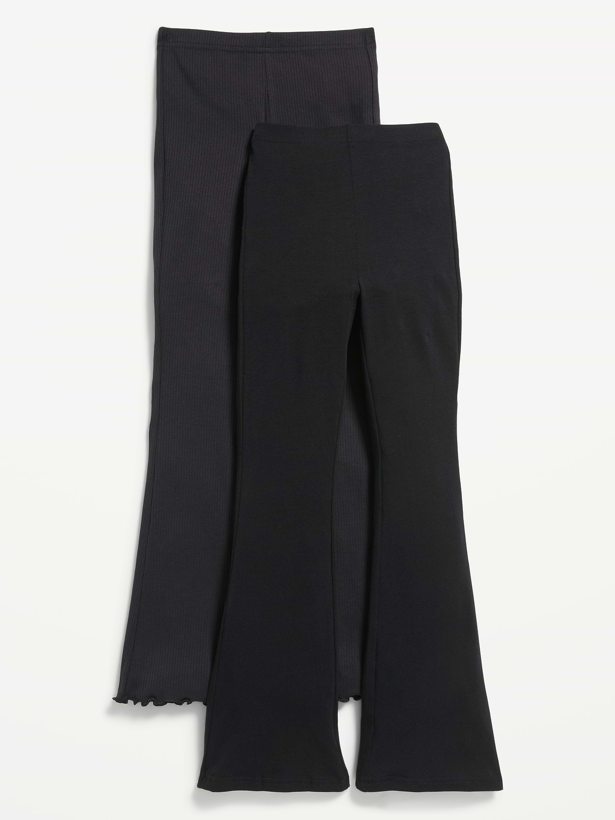 Image number 2 showing, Full-Length Flared Leggings 2-Pack for Girls