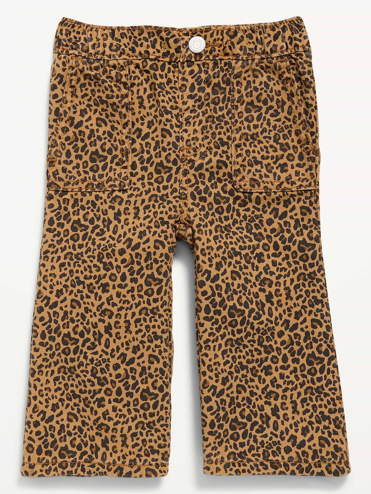 Image number 1 showing, Printed Wide-Leg Pants for Baby