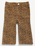 Image number 1 showing, Printed Wide-Leg Pants for Baby