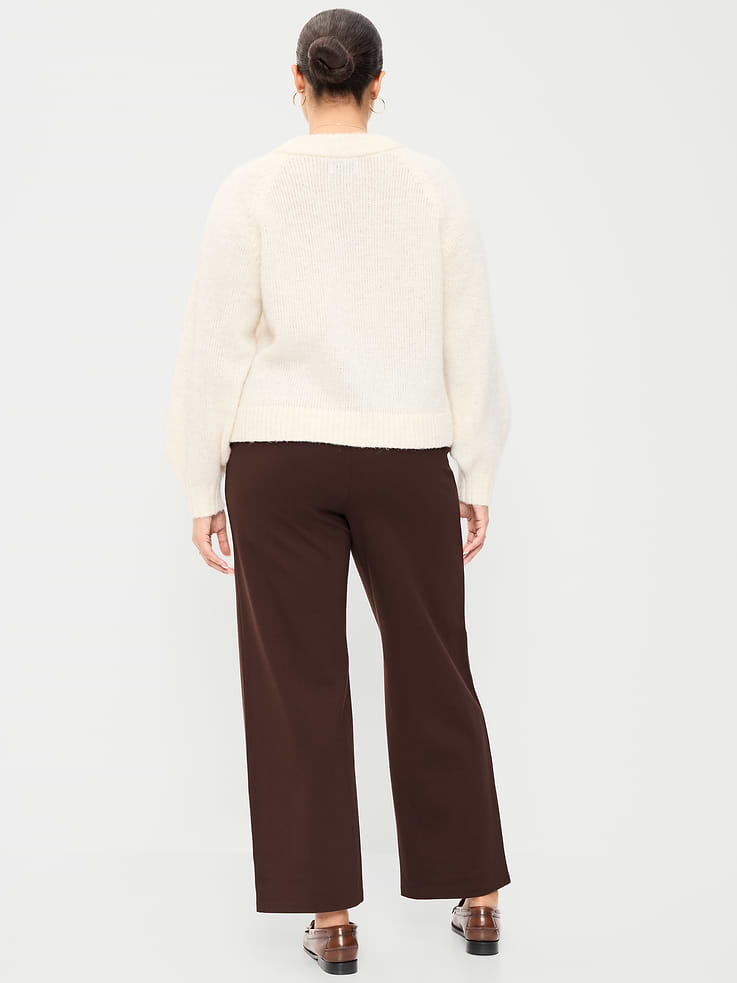 Image number 9 showing, Extra High-Waisted Stevie Straight Pants