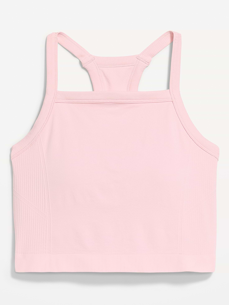 L'image numéro 3 présente Soutien-gorge long sans coutures à encolure carrée
