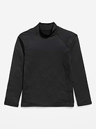 Image 1 of 3, mock neck, long raglan sleeves, breathable and comfy – the perfect first layer for all his fun, Product #1182365