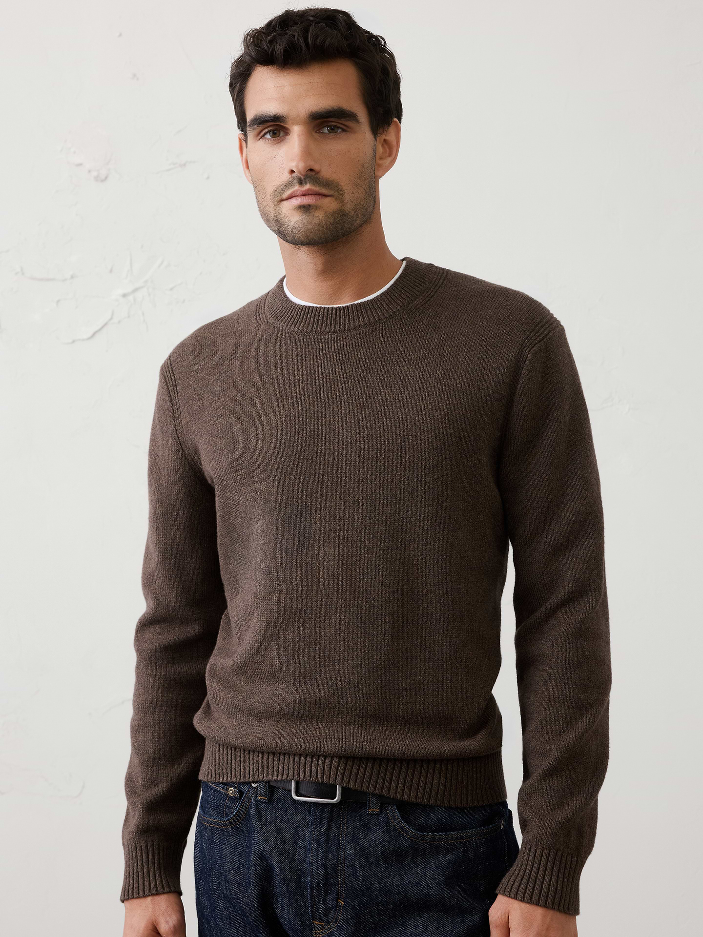 Image number 1 showing, Lofty Crew-Neck Sweater