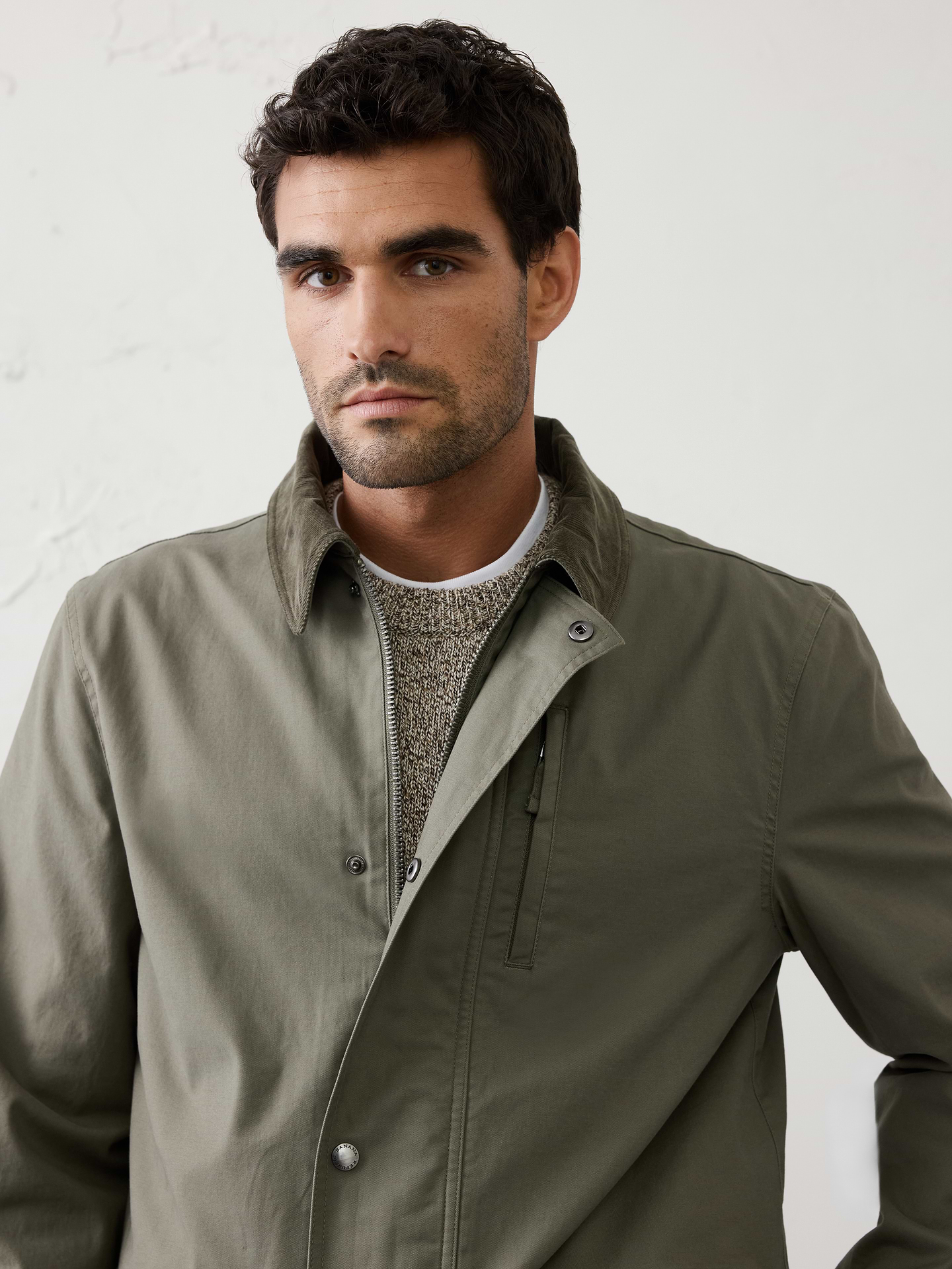 Image number 3 showing, Cotton Utility Jacket