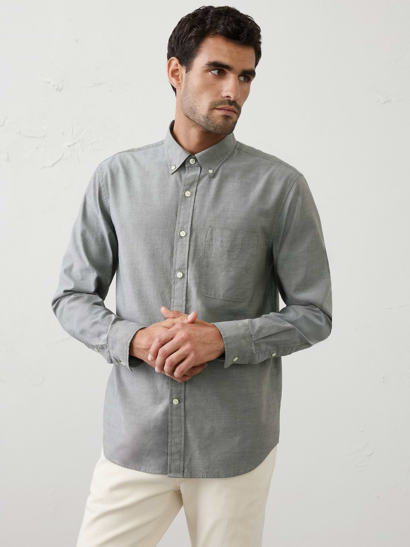 Standard-Fit Oxford Shirt