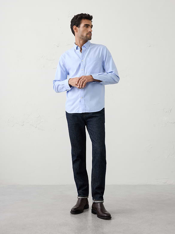 Standard-Fit Oxford Shirt