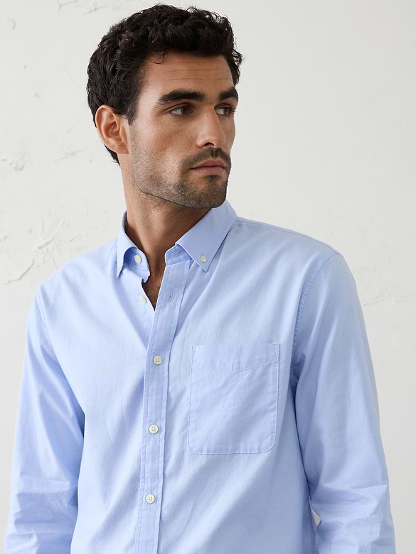 Standard-Fit Oxford Shirt
