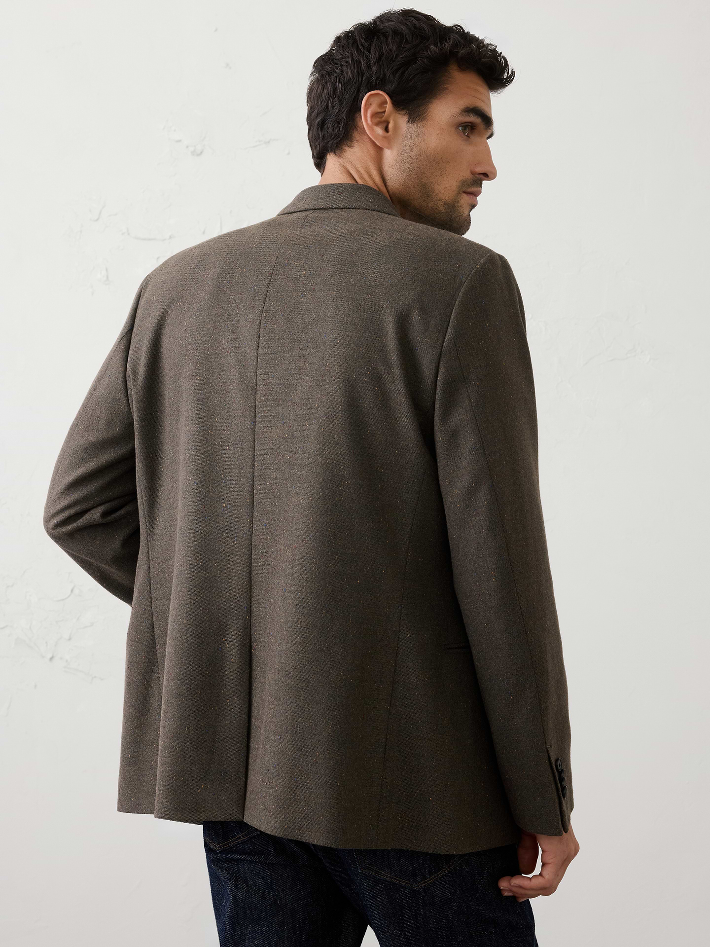 Image number 2 showing, Relaxed-Fit Donegal Blazer