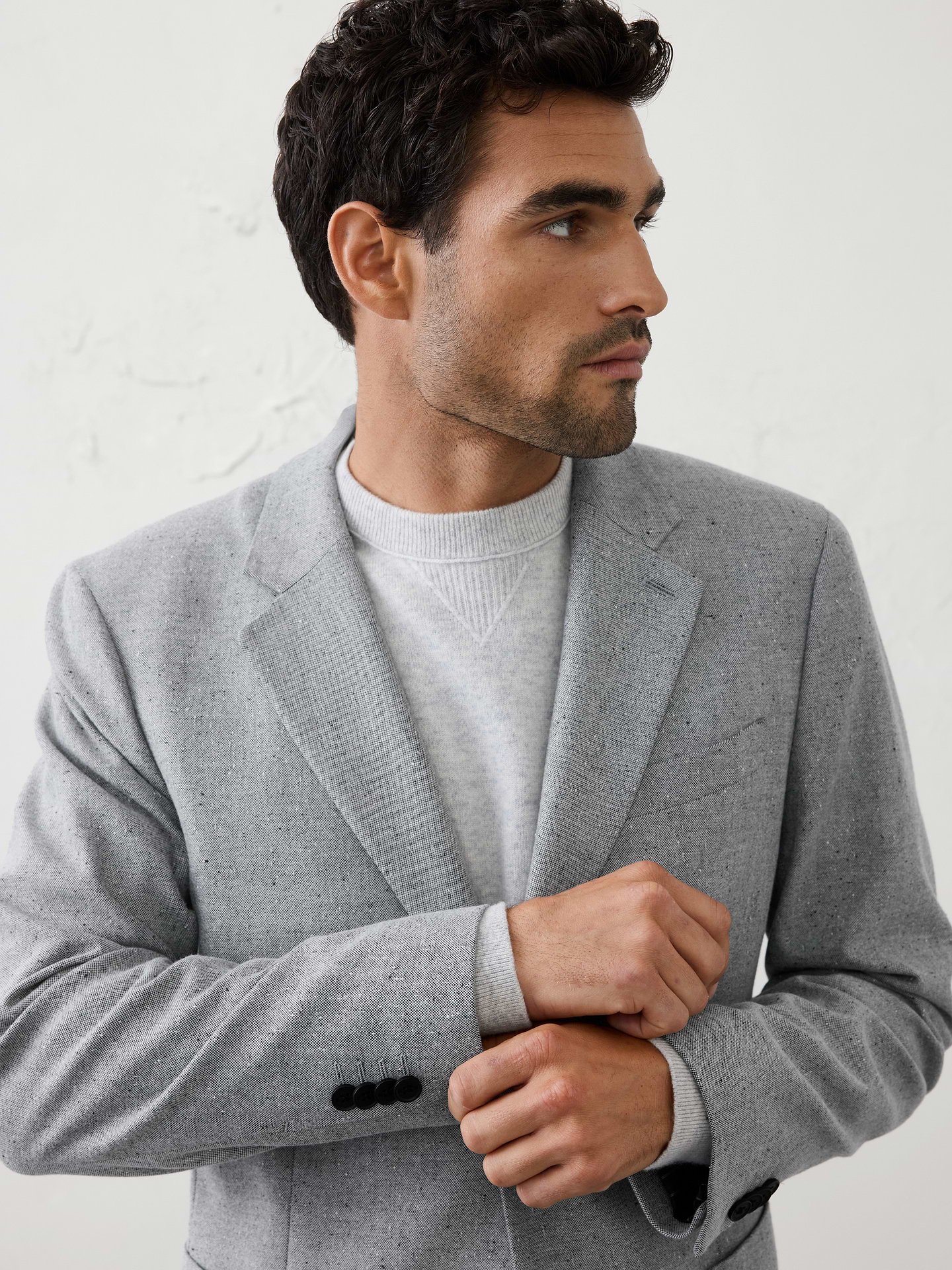 Image number 3 showing, Donegal Suit Jacket