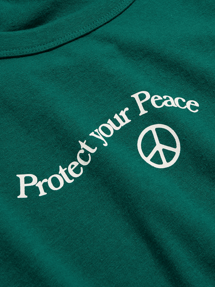 Image 5 de 5, T-shirt passe-partout ras du cou à imprimé