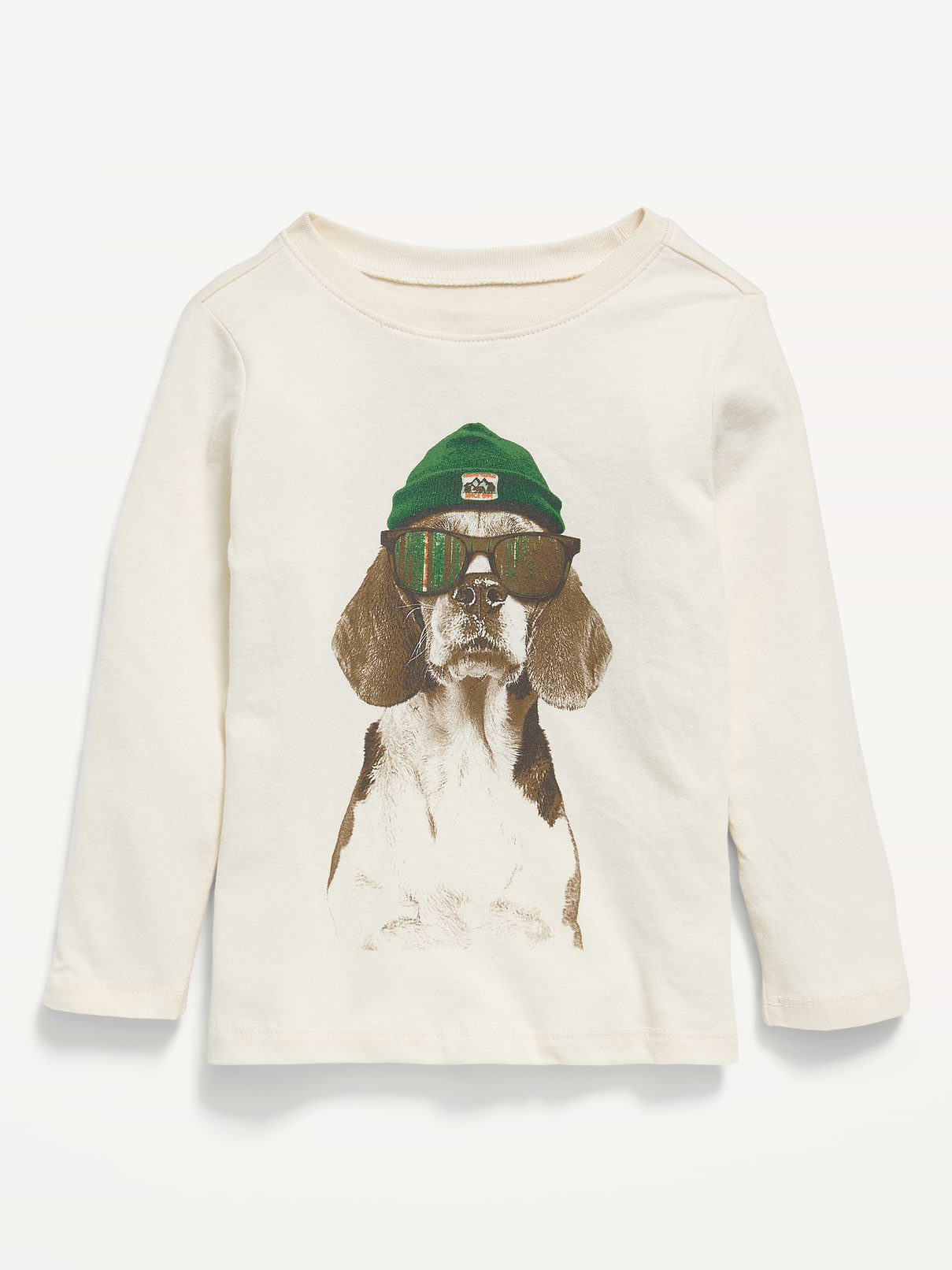 Image number 1 showing, Long-Sleeve Graphic T-Shirt for Toddler Girls