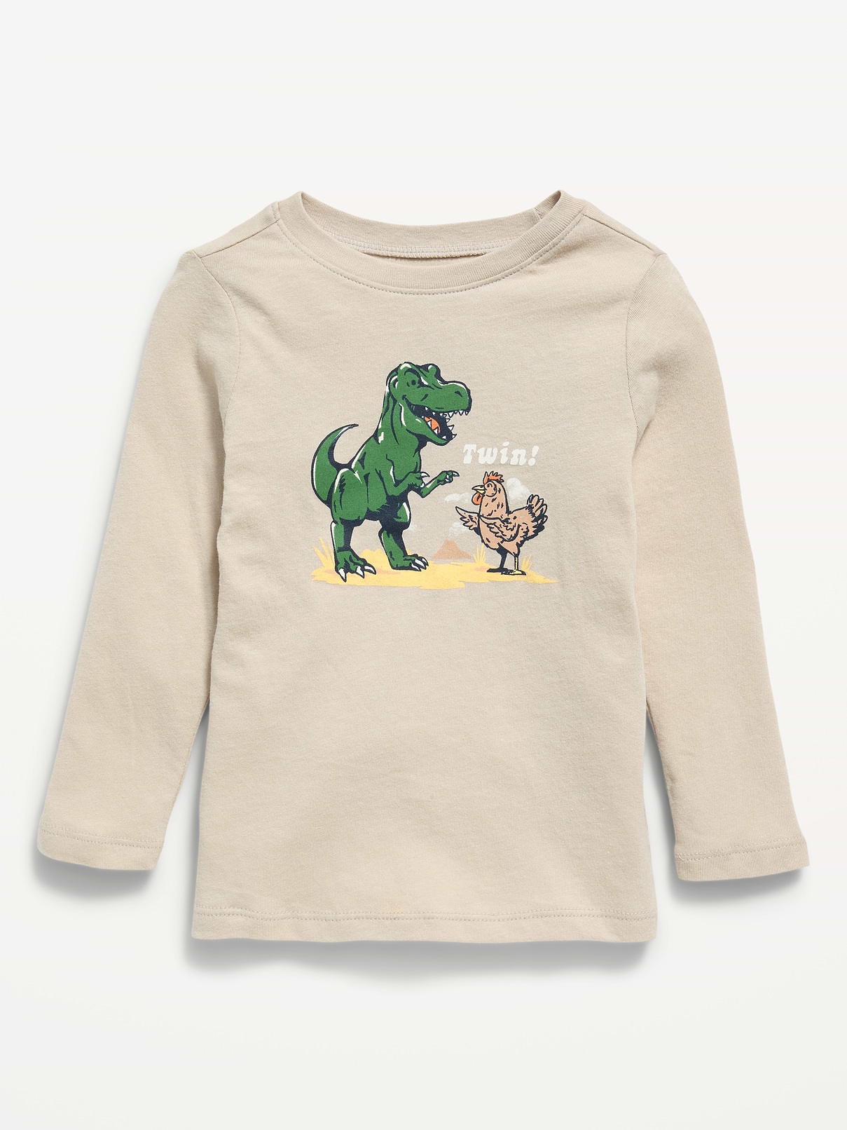 Image number 1 showing, Long-Sleeve Graphic T-Shirt for Toddler Girls