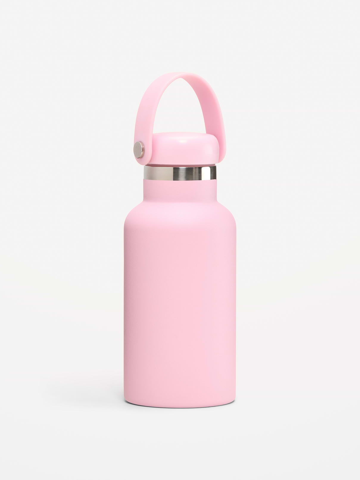 Image 1 of 1, stainless steel construction, screw-top lid, durable matte powder-coated finish, slim, lightweight design fits most cup holders, 12 oz. capacity, Product #915957