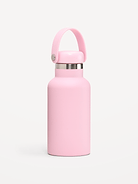 Image 1 of 1, stainless steel construction, screw-top lid, durable matte powder-coated finish, slim, lightweight design fits most cup holders, 12 oz. capacity, Product #915957