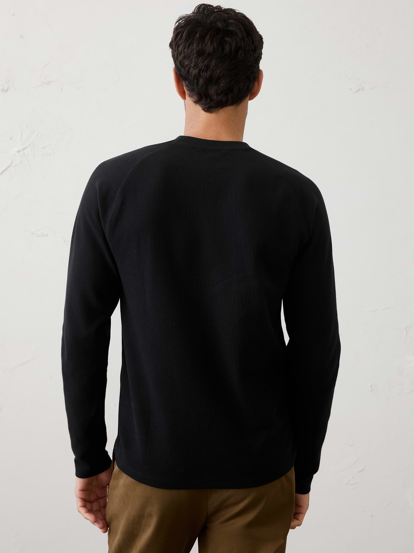 Image number 2 showing, Waffle Crew-Neck Shirt