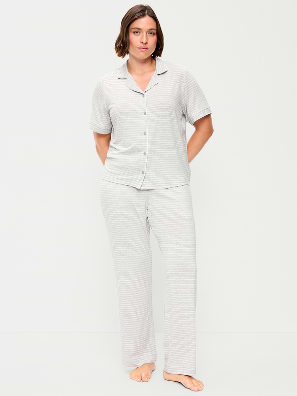 Sunday Sleep Knit Jersey Pant Set