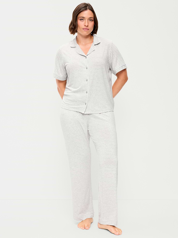Image number 4 showing, Sunday Sleep Knit Jersey Pant Set