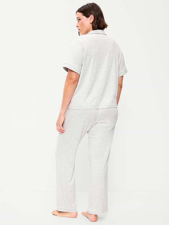 Sunday Sleep Knit Jersey Pant Set