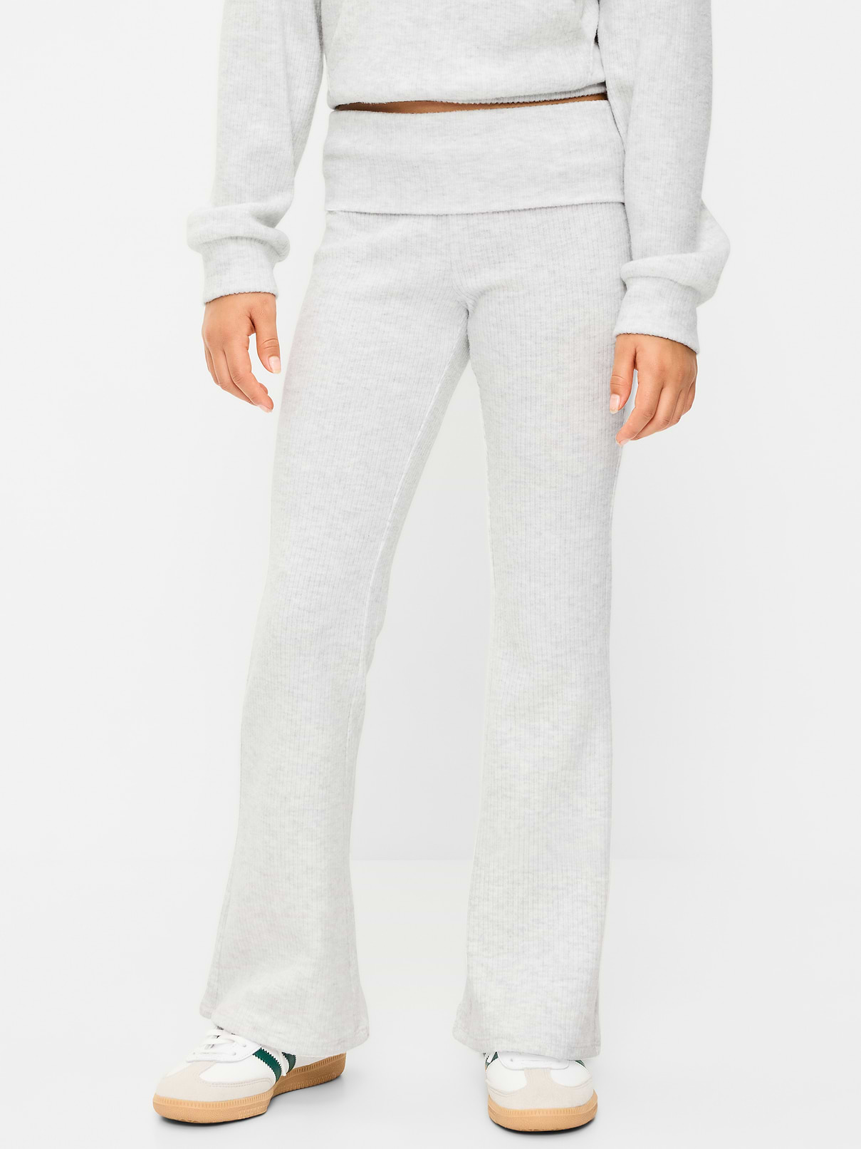 Image number 1 showing, CozePlush Foldover Pants for Girls
