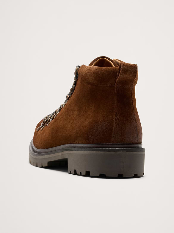 Italian Burnished Leather Alpine Boot