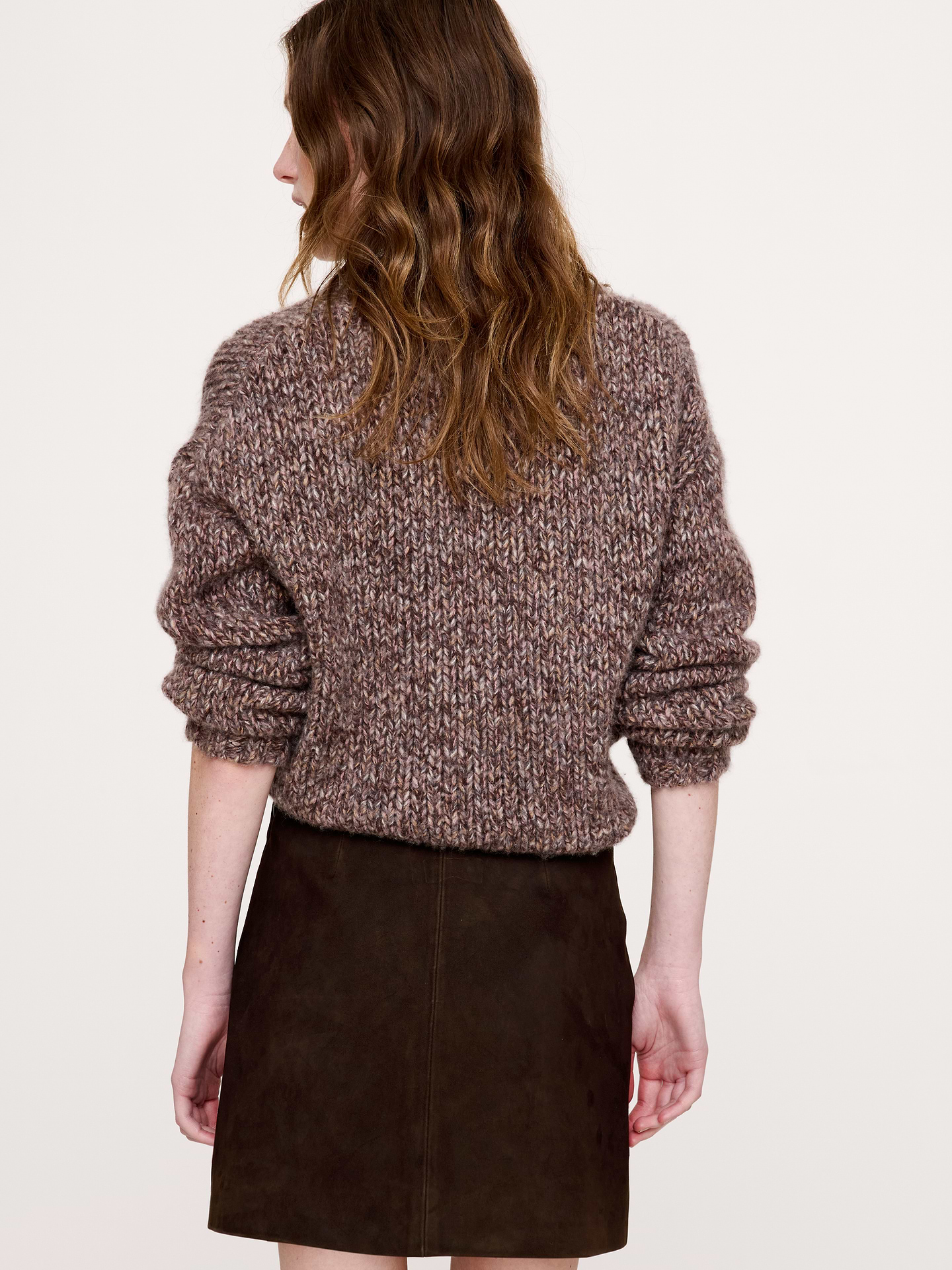 Image number 3 showing, Suede Mini Skirt