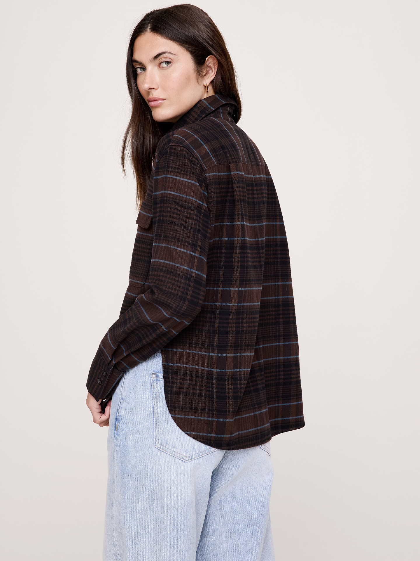 Image number 5 showing, Oversized Cotton Twill Utility Pocket Shirt