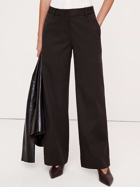 The Everyday Wide-Leg Pant in Tencel™-Cotton