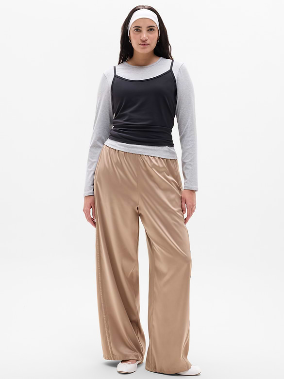 Featherweight Satin Pant