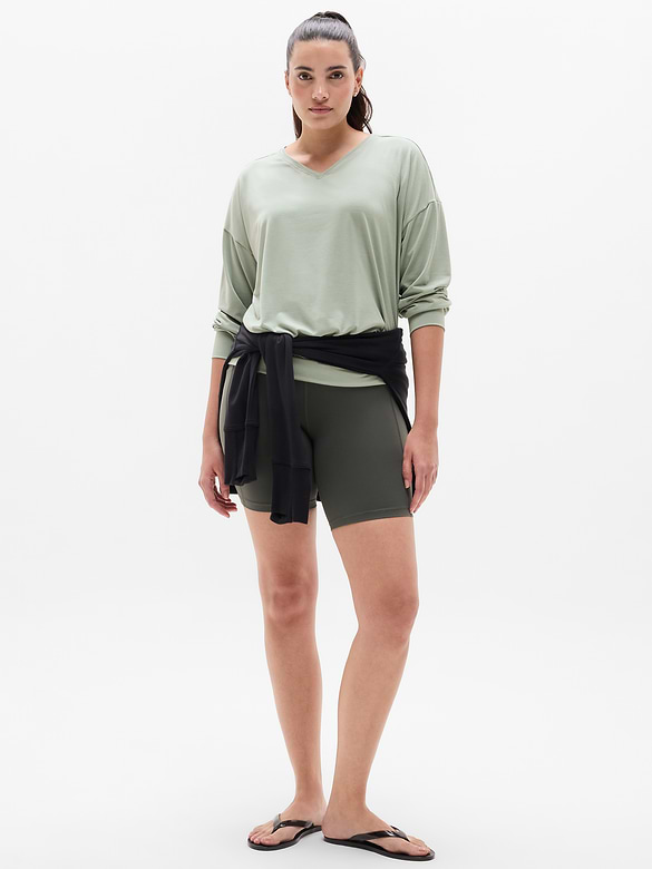 Move With Ease V-Neck Top