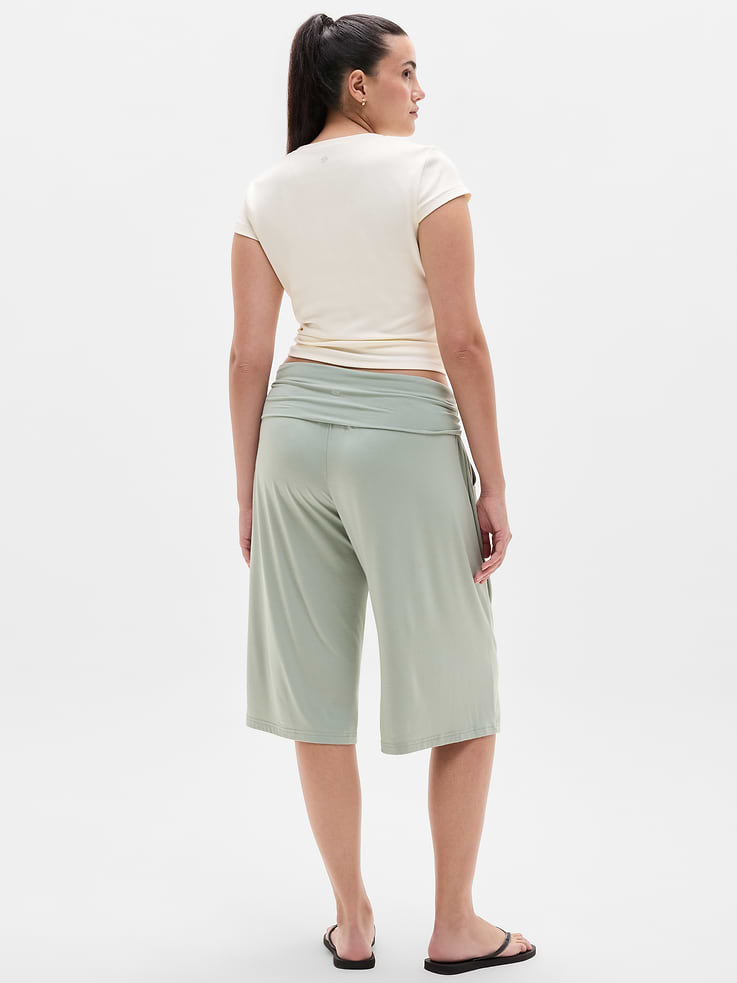 Image number 6 showing, Dream Drape Mid Rise Crop Pant