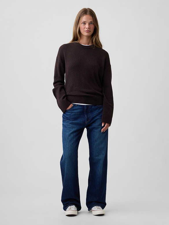 Cashsoft Relaxed Crewneck Sweater