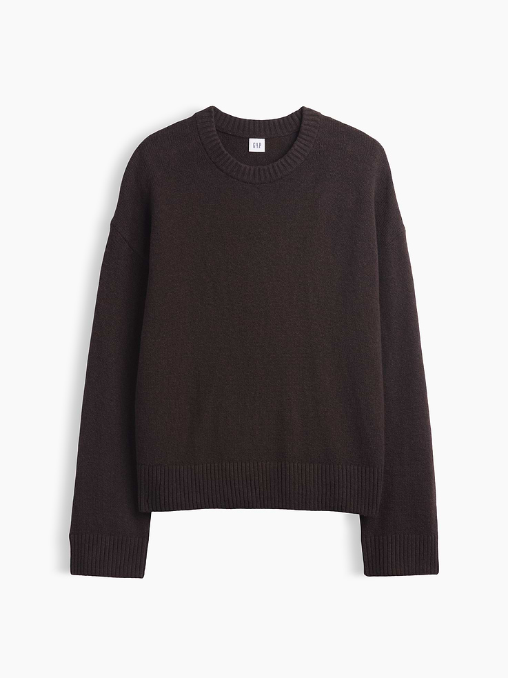 Image 5 of 5, Cashsoft Relaxed Crewneck Sweater