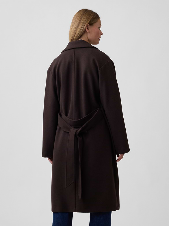 Relaxed Wrap Topcoat