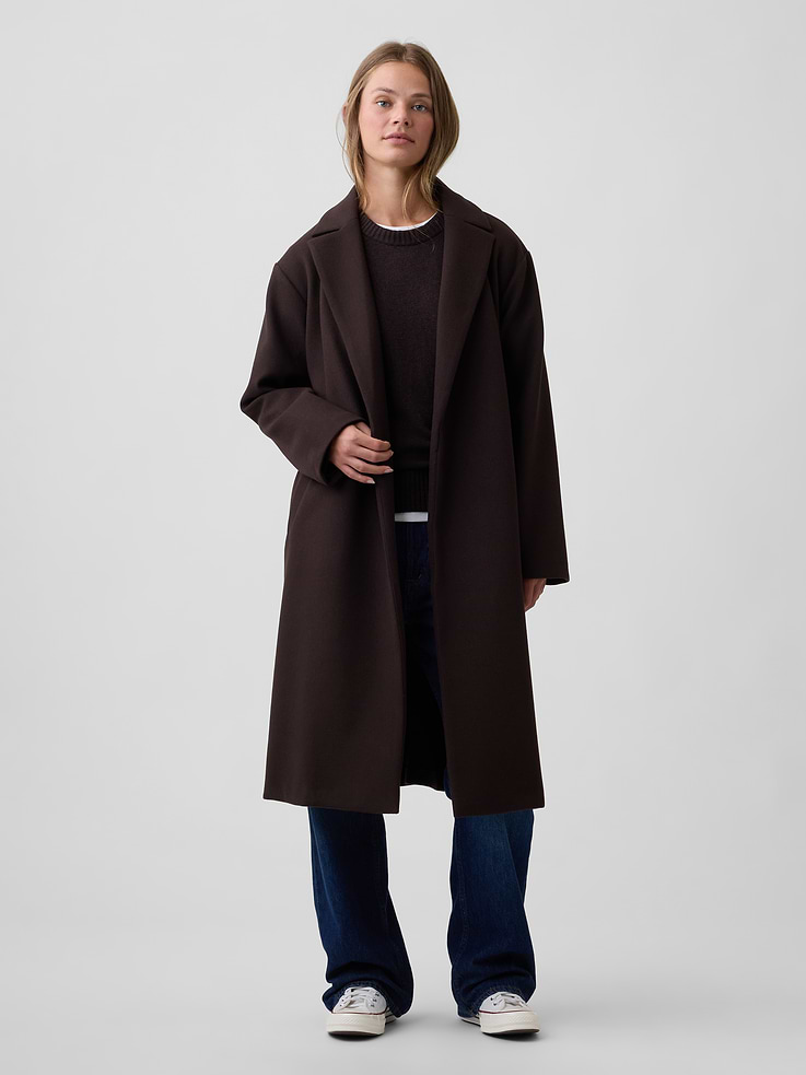 Image number 3 showing, Relaxed Wrap Topcoat