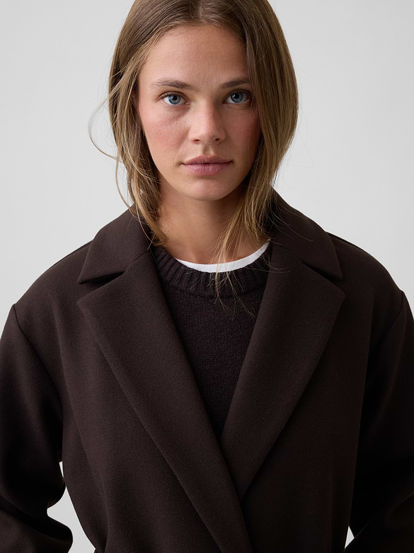Relaxed Wrap Topcoat