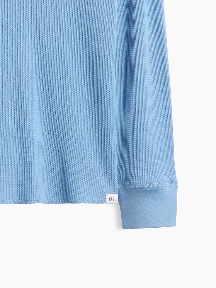 Image number 2 showing, Kids Waffle-Knit Crewneck T-Shirt