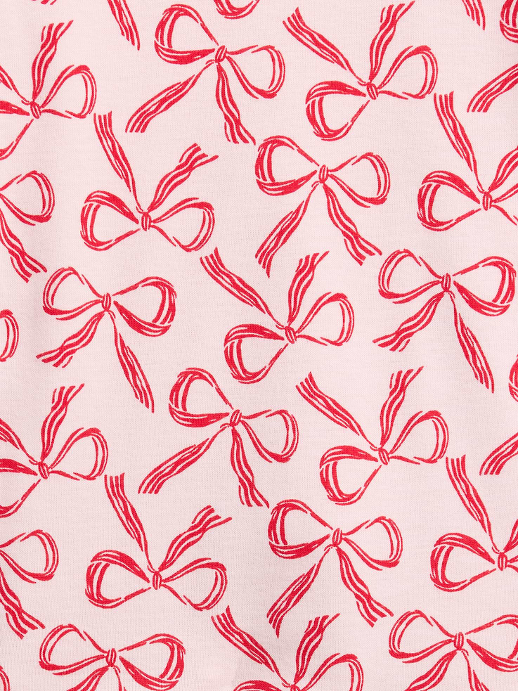 Image 2 of 3, Kids & babyGap Bow Print PJ Set