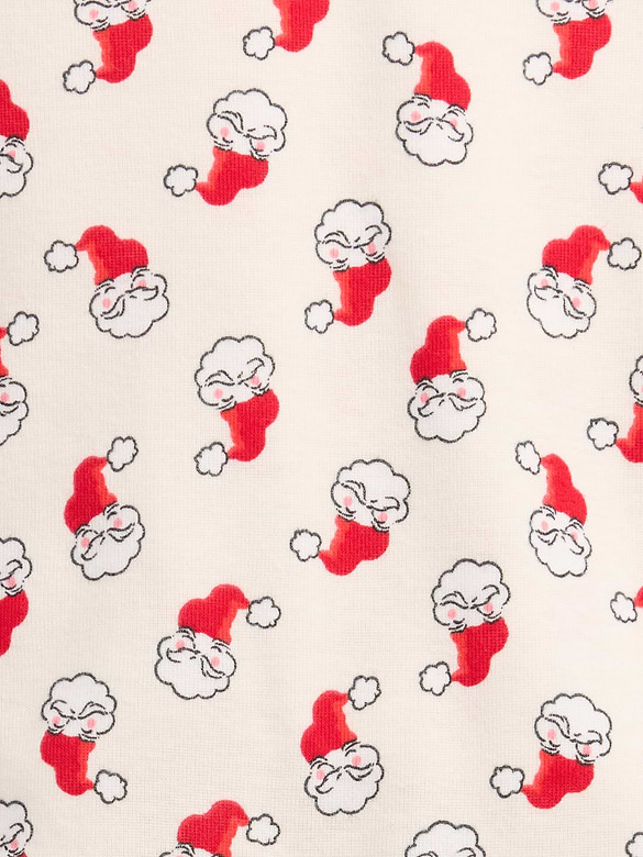 Kids & babyGap Santa Print PJ Set