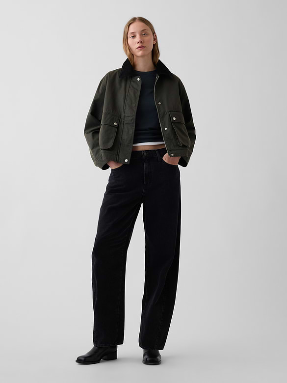 Waxed Canvas Barn Jacket