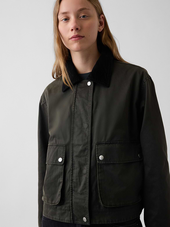 Waxed Canvas Barn Jacket