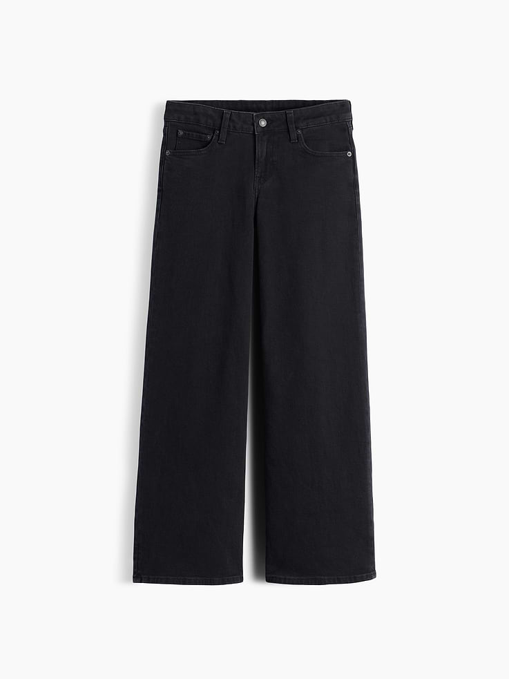 Image number 7 showing, Low Rise Stride Wide-Leg Jeans
