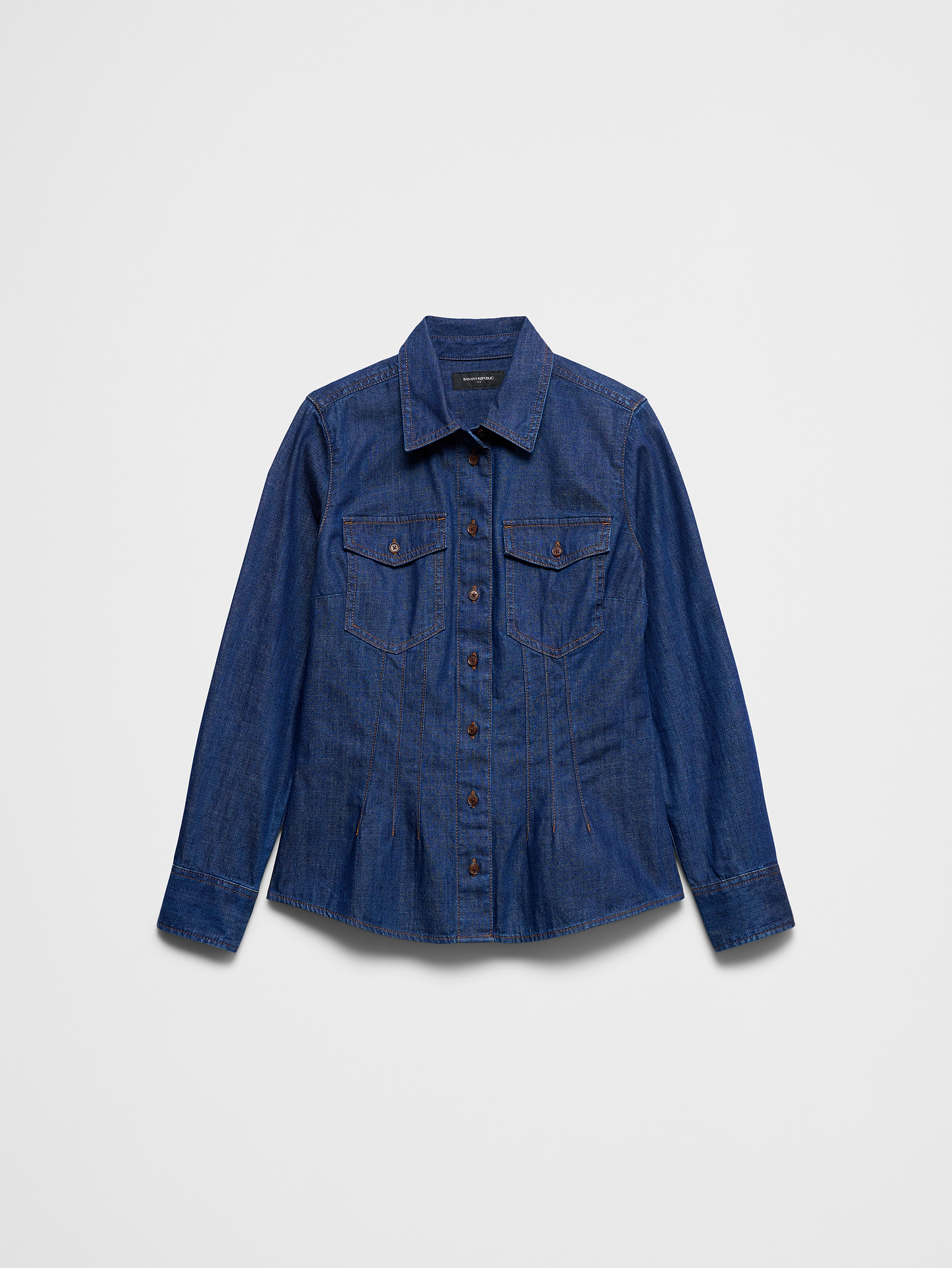 Image number 4 showing, Fitted Denim Shirt