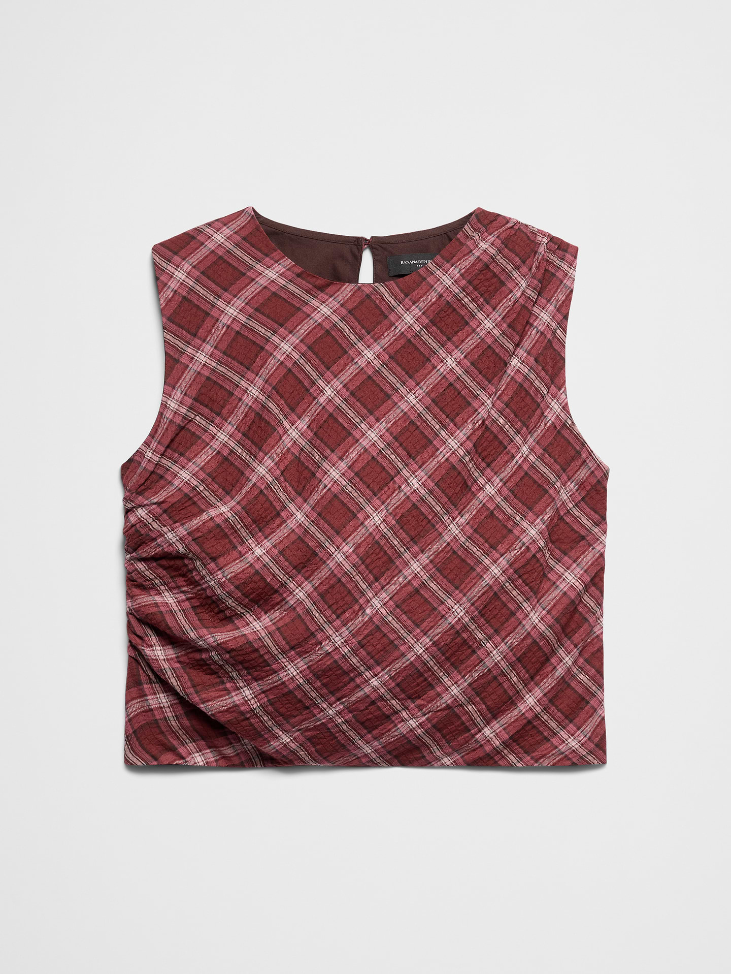 Image number 4 showing, Ruched High-Neck Top
