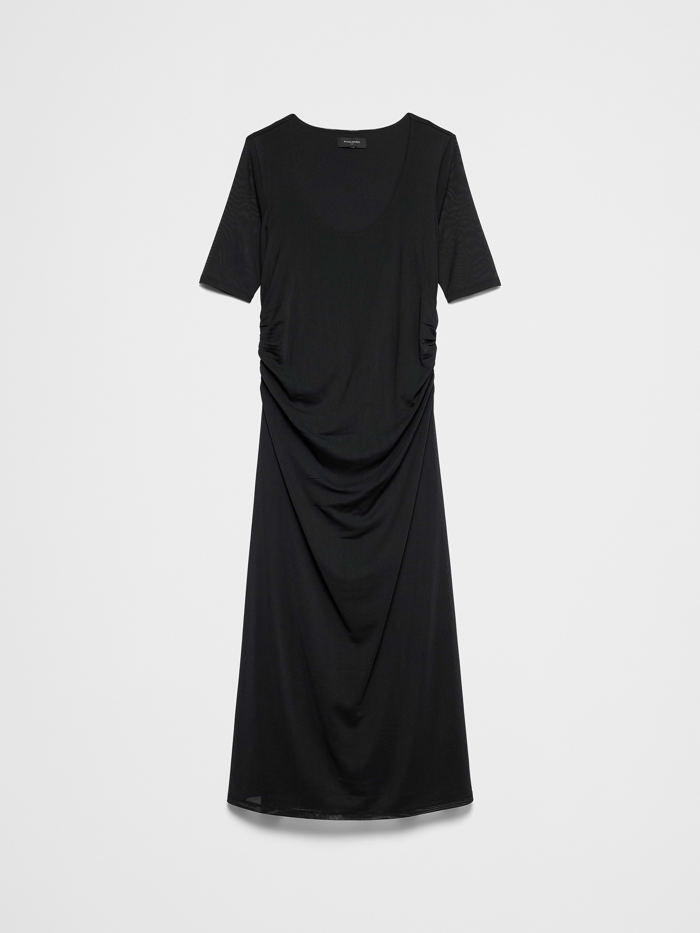 Image number 4 showing, Mesh Scoop-Neck Midi Dress