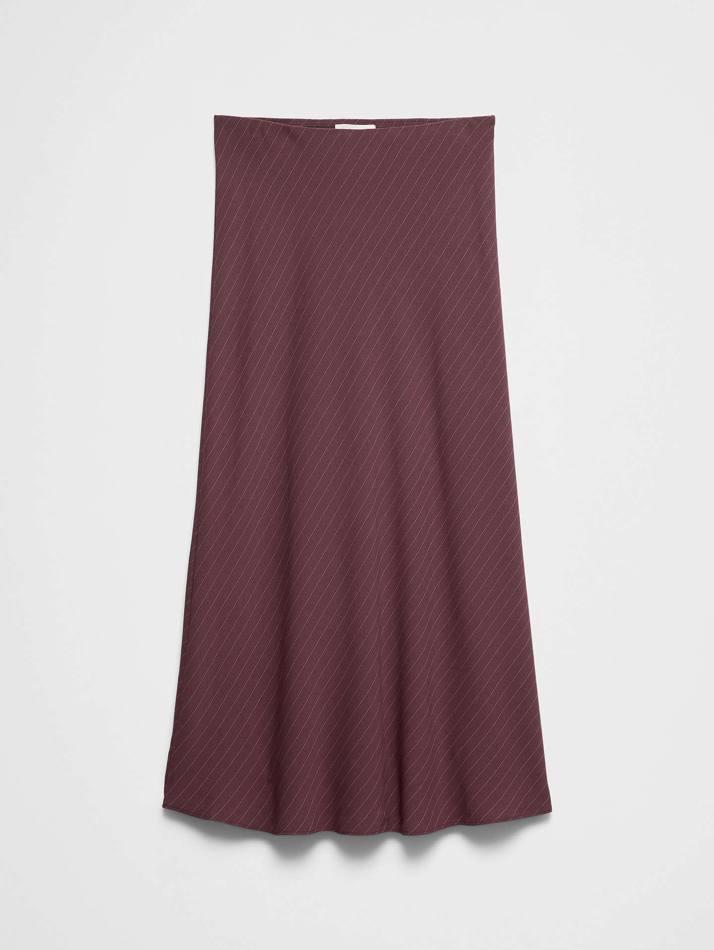 Image number 4 showing, Crepe Pinstripe Pull-On Midi Skirt