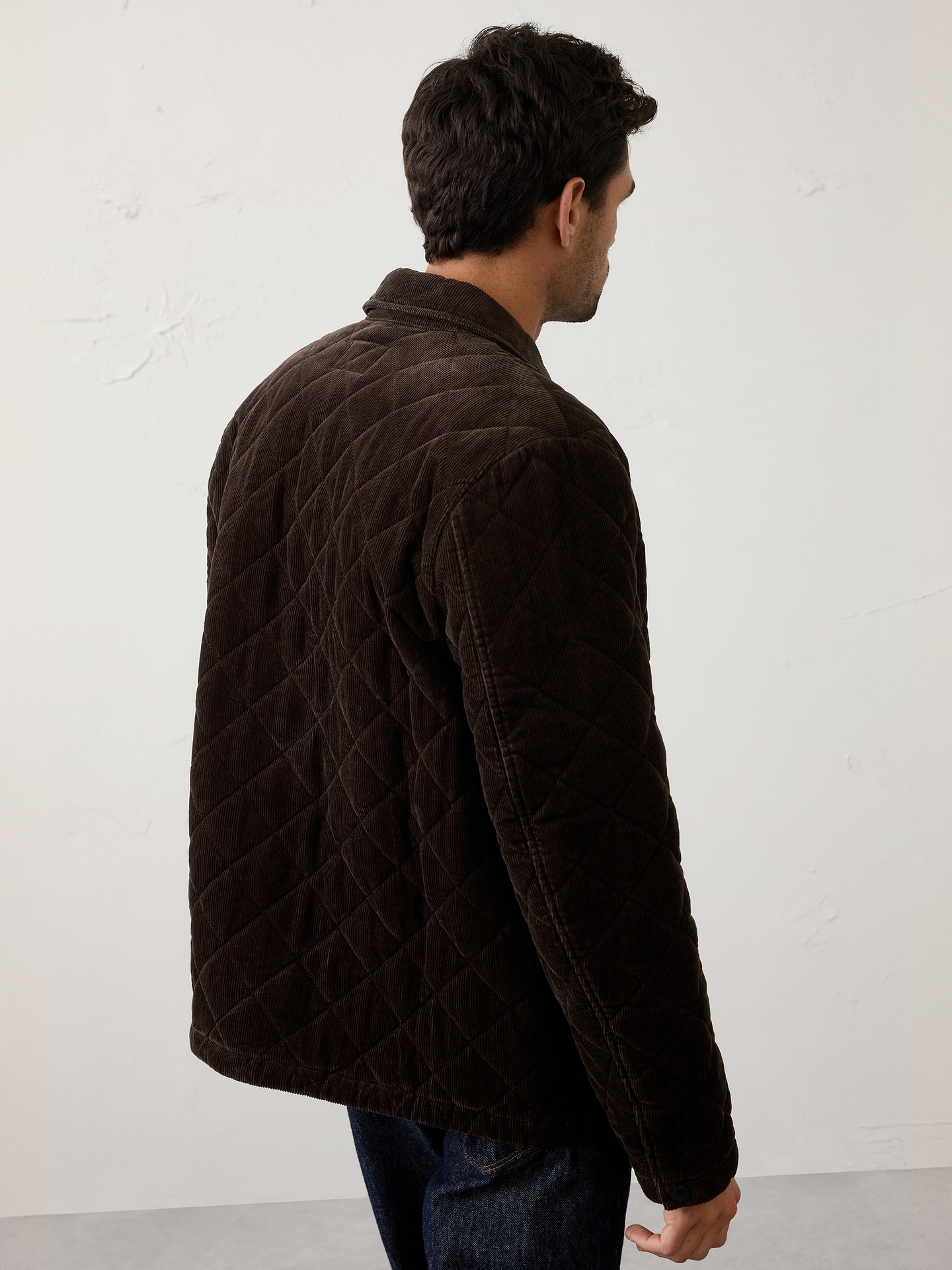 Image number 2 showing, Corduroy Quilted Shirt Jacket