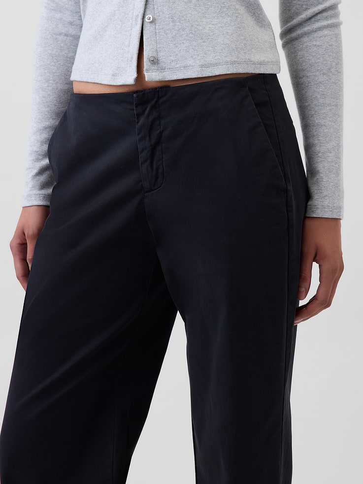 Image 5 of 6, Low Rise Relaxed Flare Pants